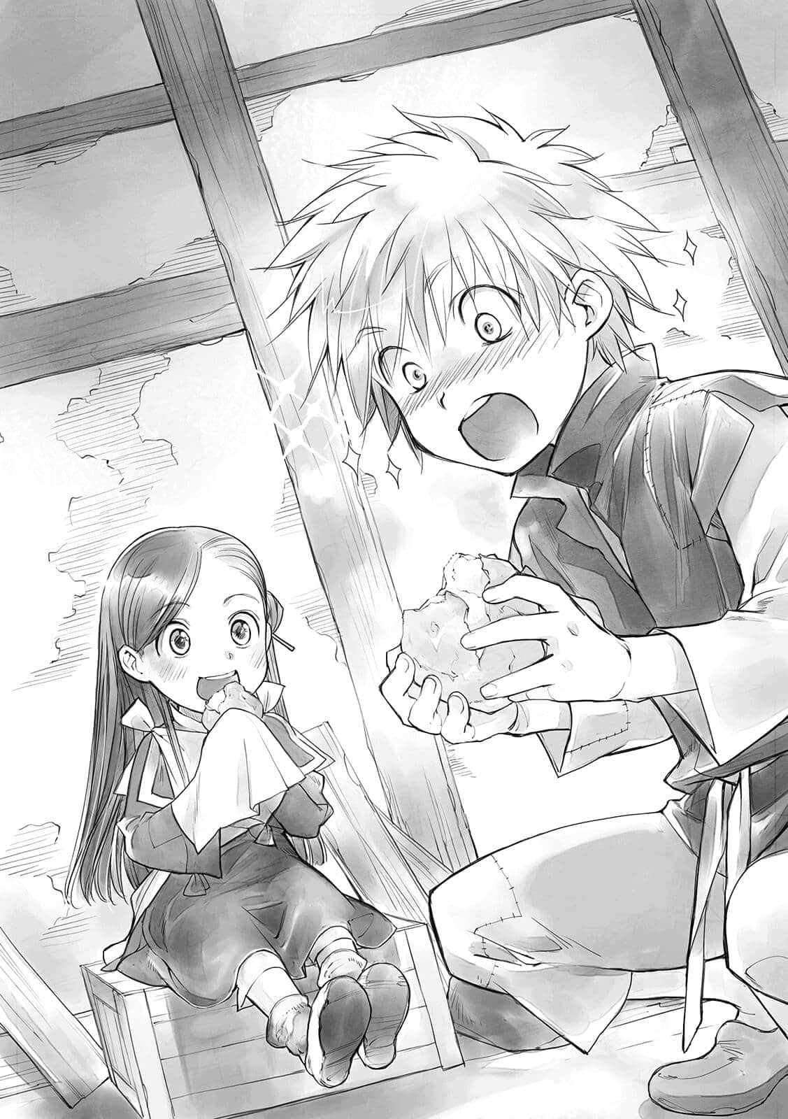 《小书痴的下克上 ～为了成为图书管理员不择手段～》1 士兵的女儿Ⅱ 立刻试做插图（1）