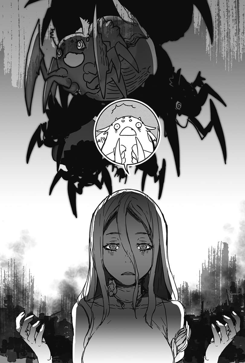 《转生成蜘蛛又怎样！》6 4 屠杀四散奔逃的小蜘蛛插图（1）