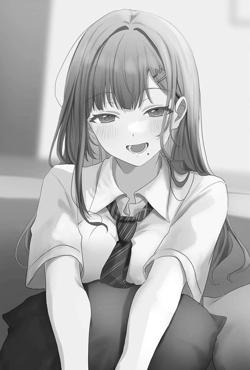 《鄰座的不良少女清水同學染黑了頭髮》4 插圖（10）