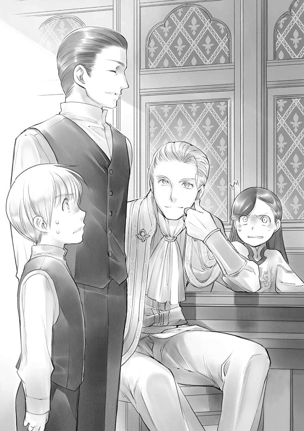 《小书痴的下克上 ～为了成为图书管理员不择手段～》3 领主的养女Ⅱ 哈塞改革的讨论插图（1）