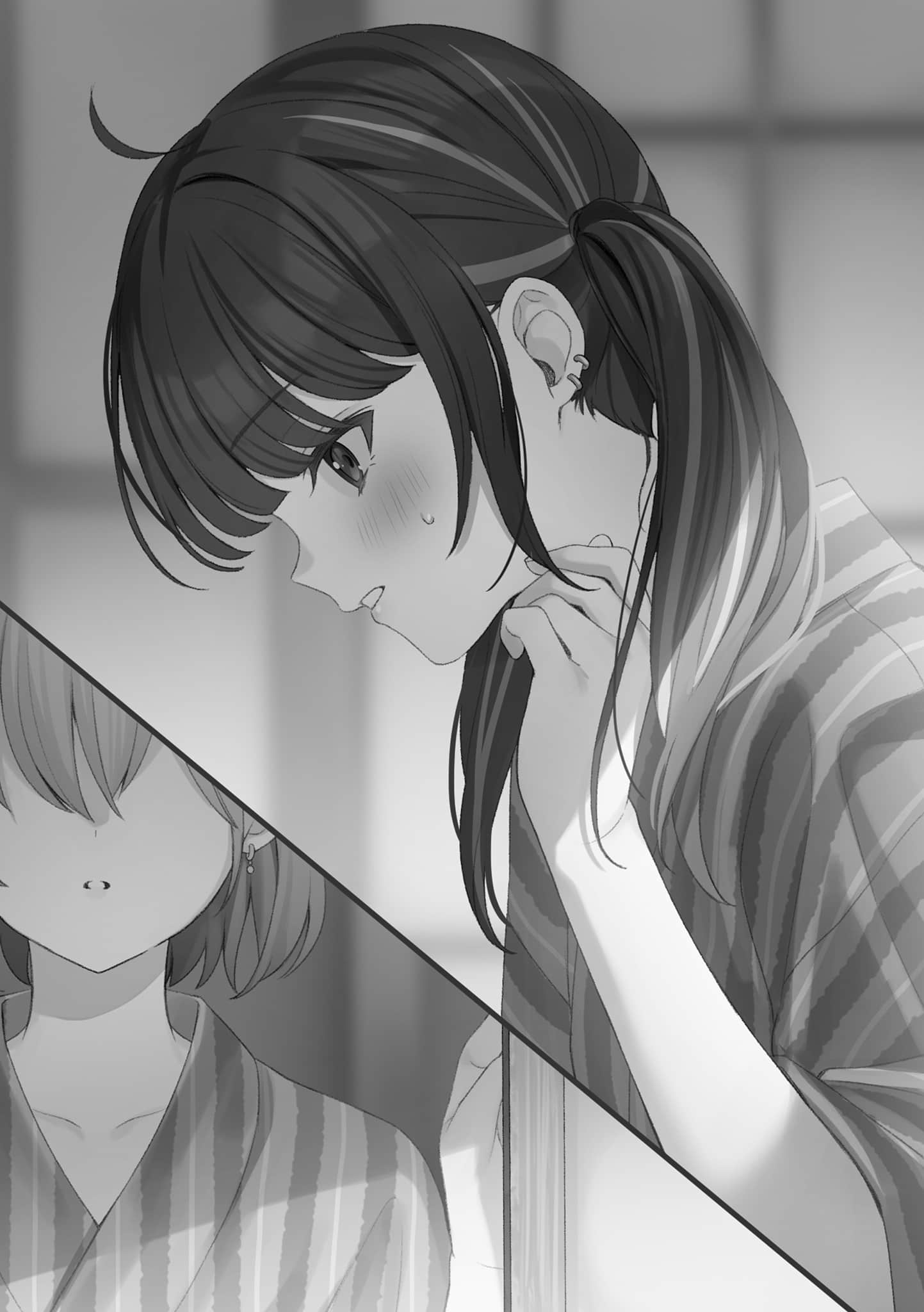 在男女比1：5的世界裏你以爲還能正常生活嗎？ ～當感情濃烈的女孩們被無自覺男生耍得團團轉～小說插圖（53）