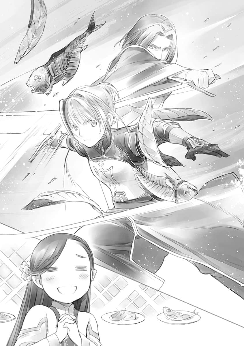 《小书痴的下克上 ～为了成为图书管理员不择手段～》4 贵族院的自称图书委员Ⅷ 插图（9）