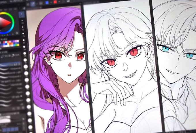 《做个恶女好安逸?》作品相关 漫画师 - 요테0;Yoteh1; 在X（维特）上的部分图片插图（10）