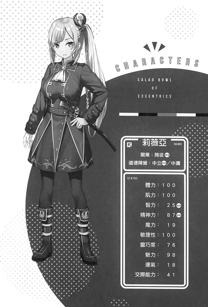 《怪人的沙拉碗》4 赌徒N骑士插图(2)