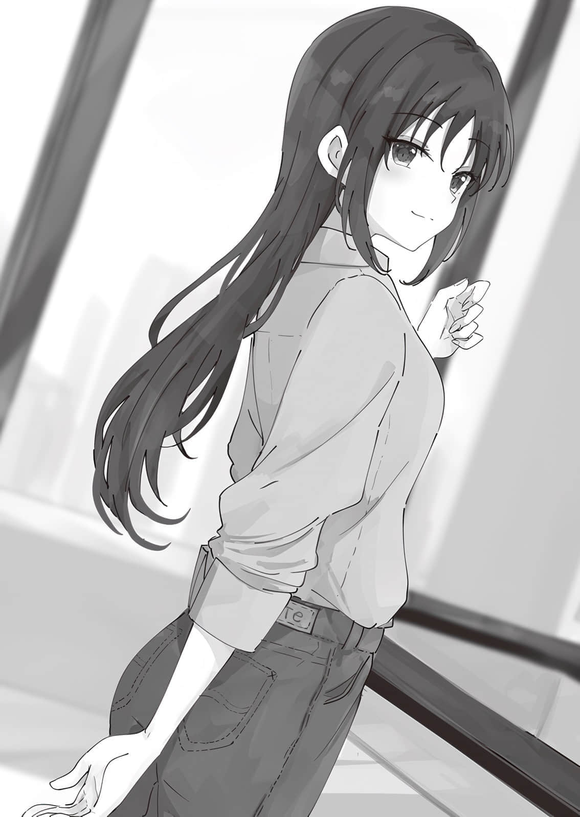 《被夹在百合之间的我，顺势劈腿了》4 第五话 四叶，成为模特插图（2）