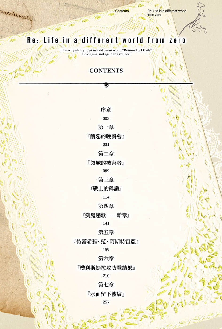 《Re:从零开始的异世界生活》20 插图（6）