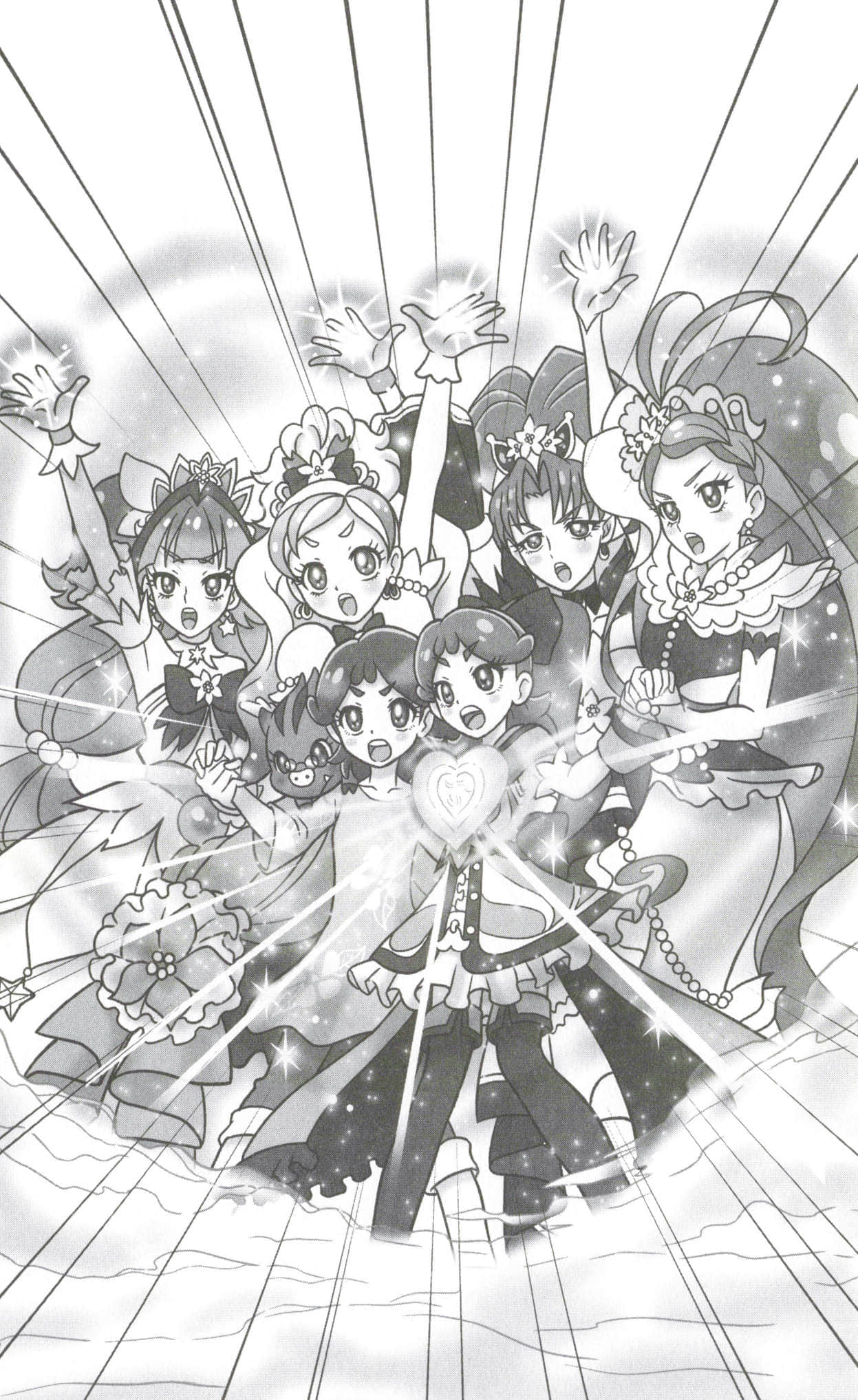 GO！Princess 光之美少女 花与蕾菲的冒险小说插图（2）