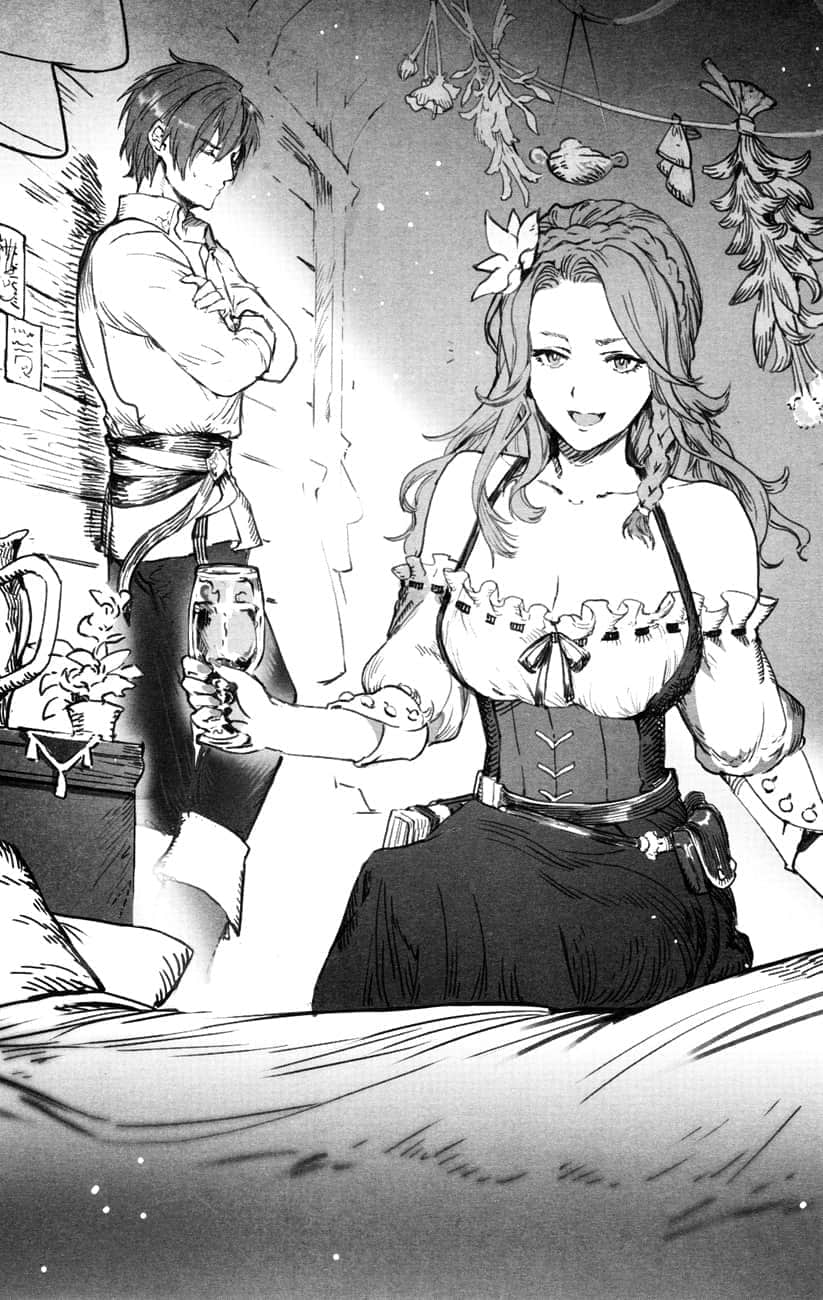 《Unnamed Memory 無名記憶》1 蒼月魔女與受詛咒之王 6. 森林所見之夢插圖（1）