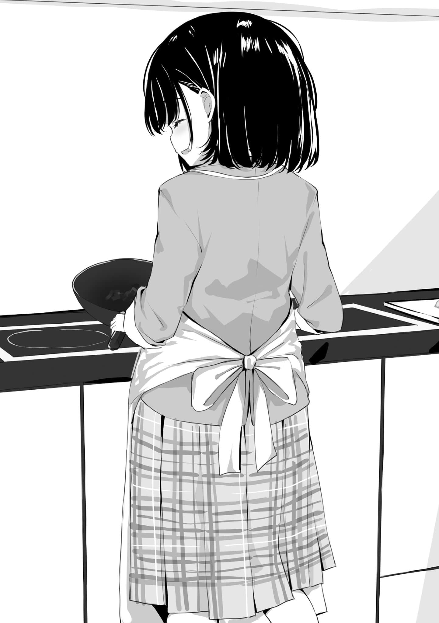 《连女朋友都不是的女生在深夜两点过来做炒饭这件事》1 插图（17）