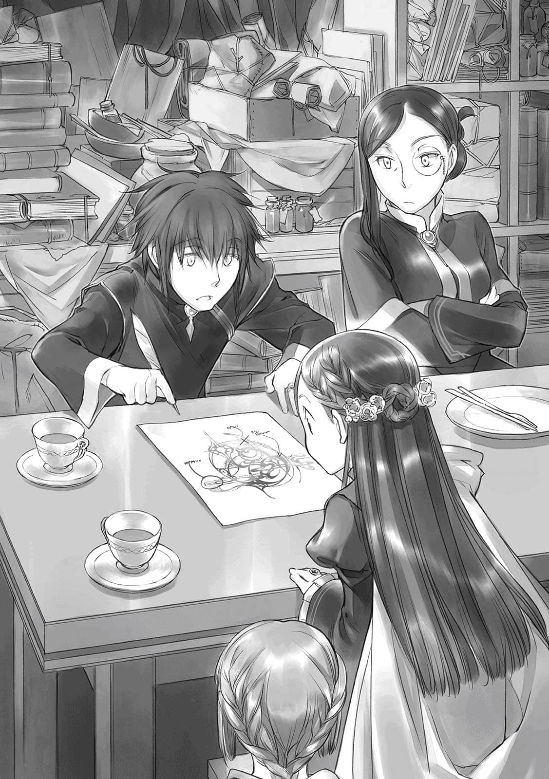 《小书痴的下克上 ～为了成为图书管理员不择手段～》4 贵族院的自称图书委员Ⅵ 插图（8）