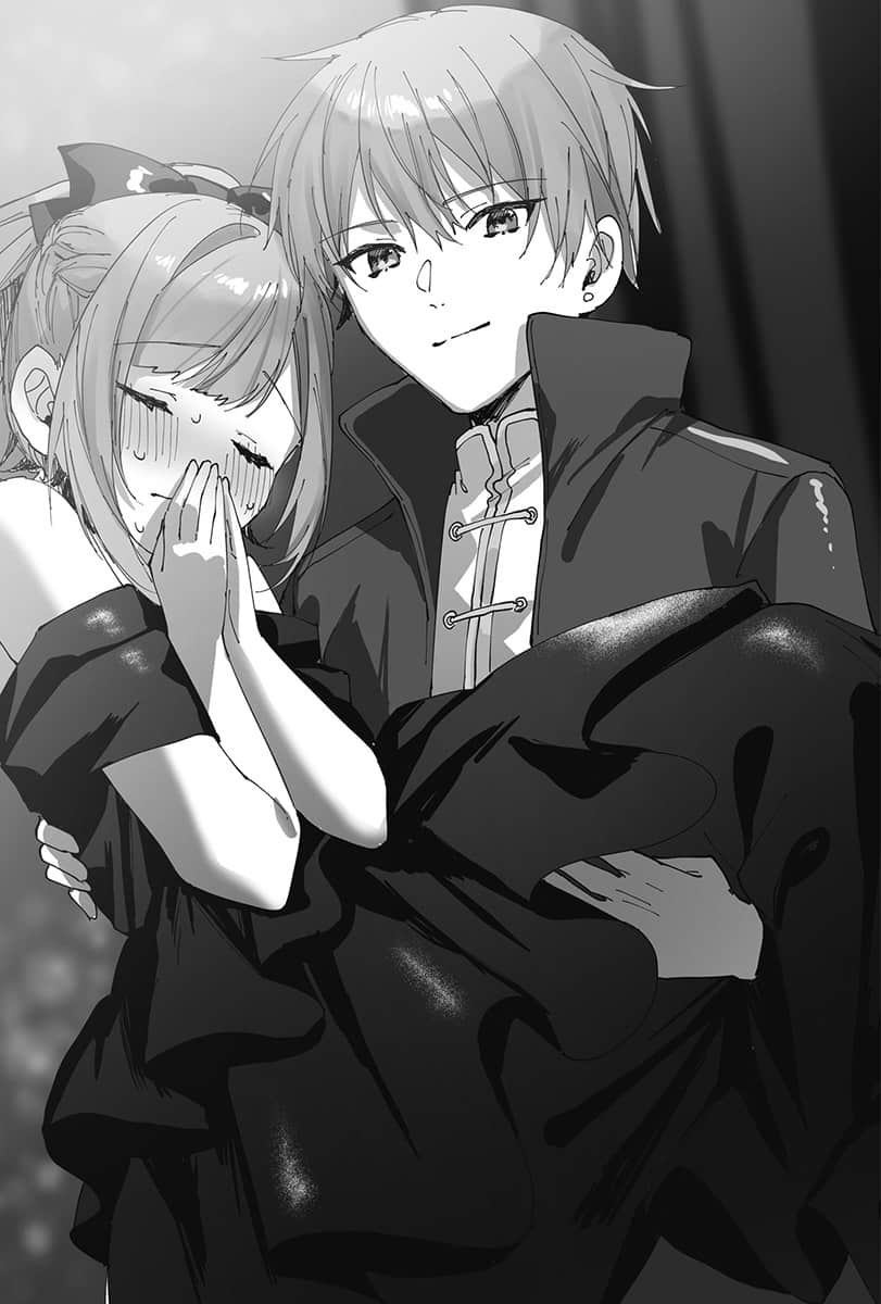 其实是继妹。～总觉得刚来的继弟很黏我～小说插图（25）