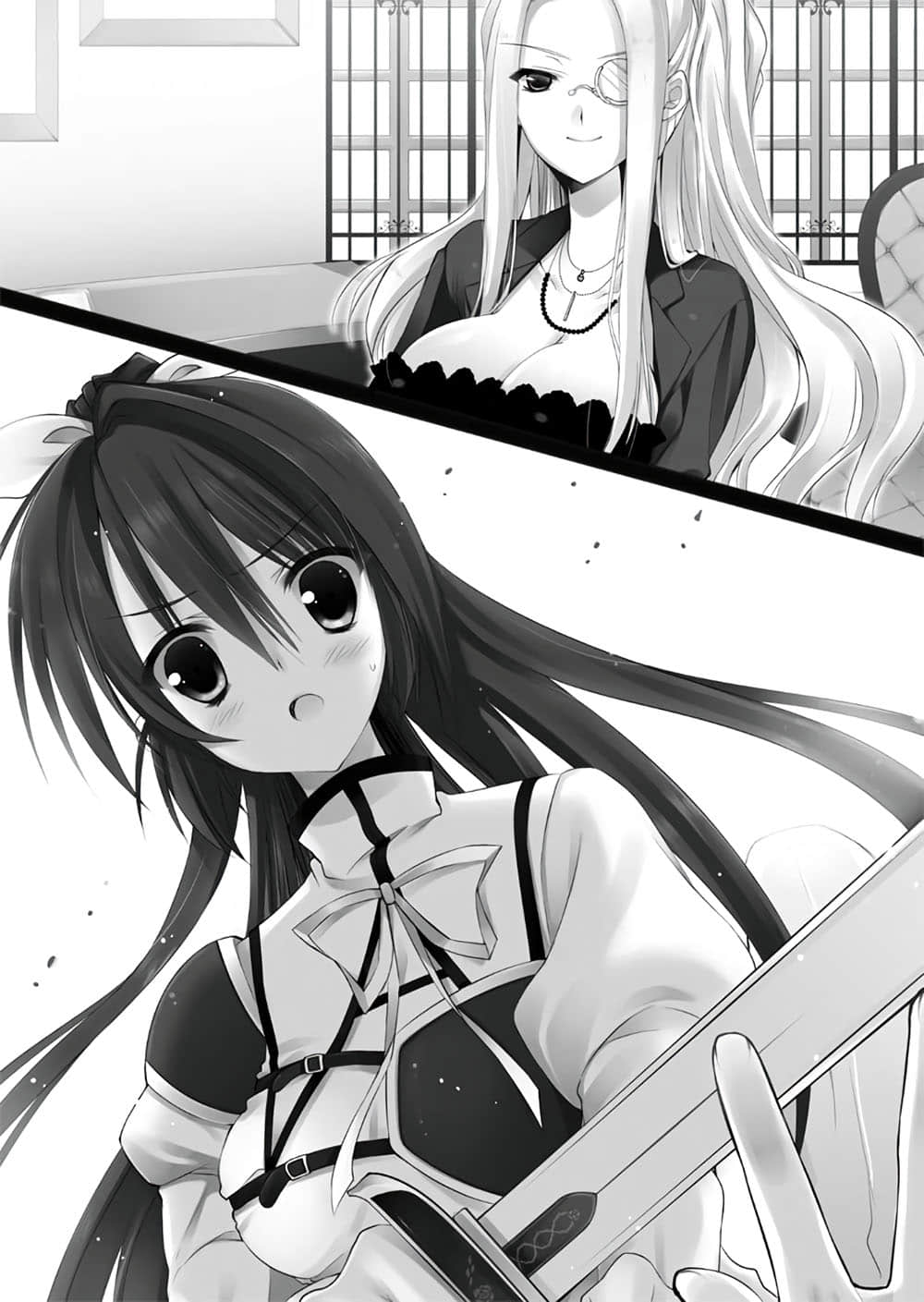《精灵使的剑舞》1 剑、学院与火猫少女 第二章 艾雷西亚精灵学院插图（1）