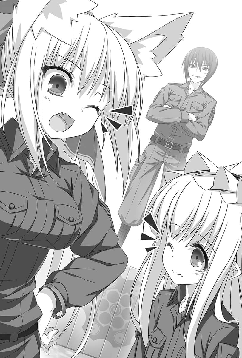 《軍武宅轉生魔法世界，靠現代武器開軍隊後宮!?》12 插圖（9）
