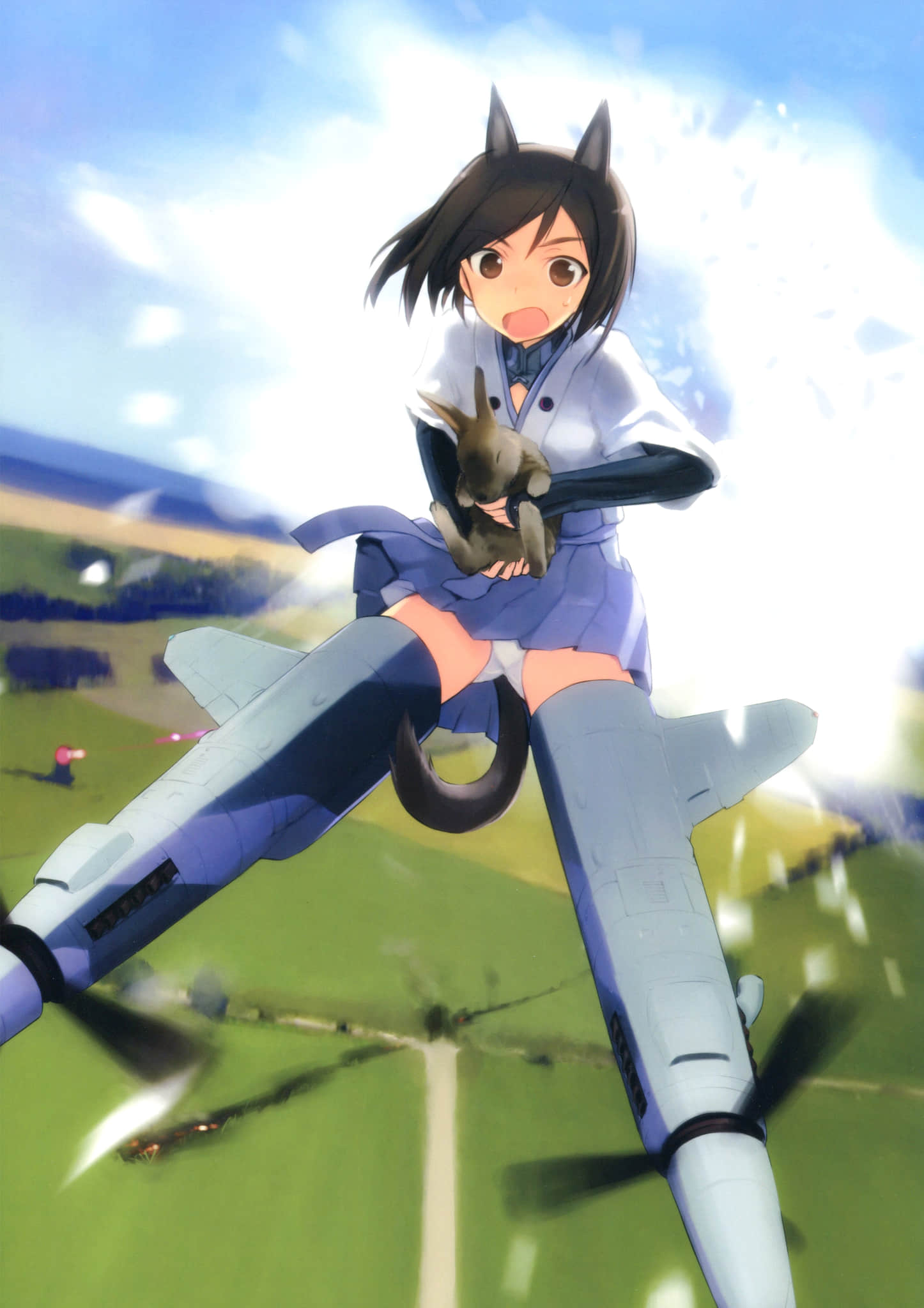 《寂静魔女 索姆斯没人要中队Reboot》画集・设定资料集 第506統合戦闘航空団插图（10）