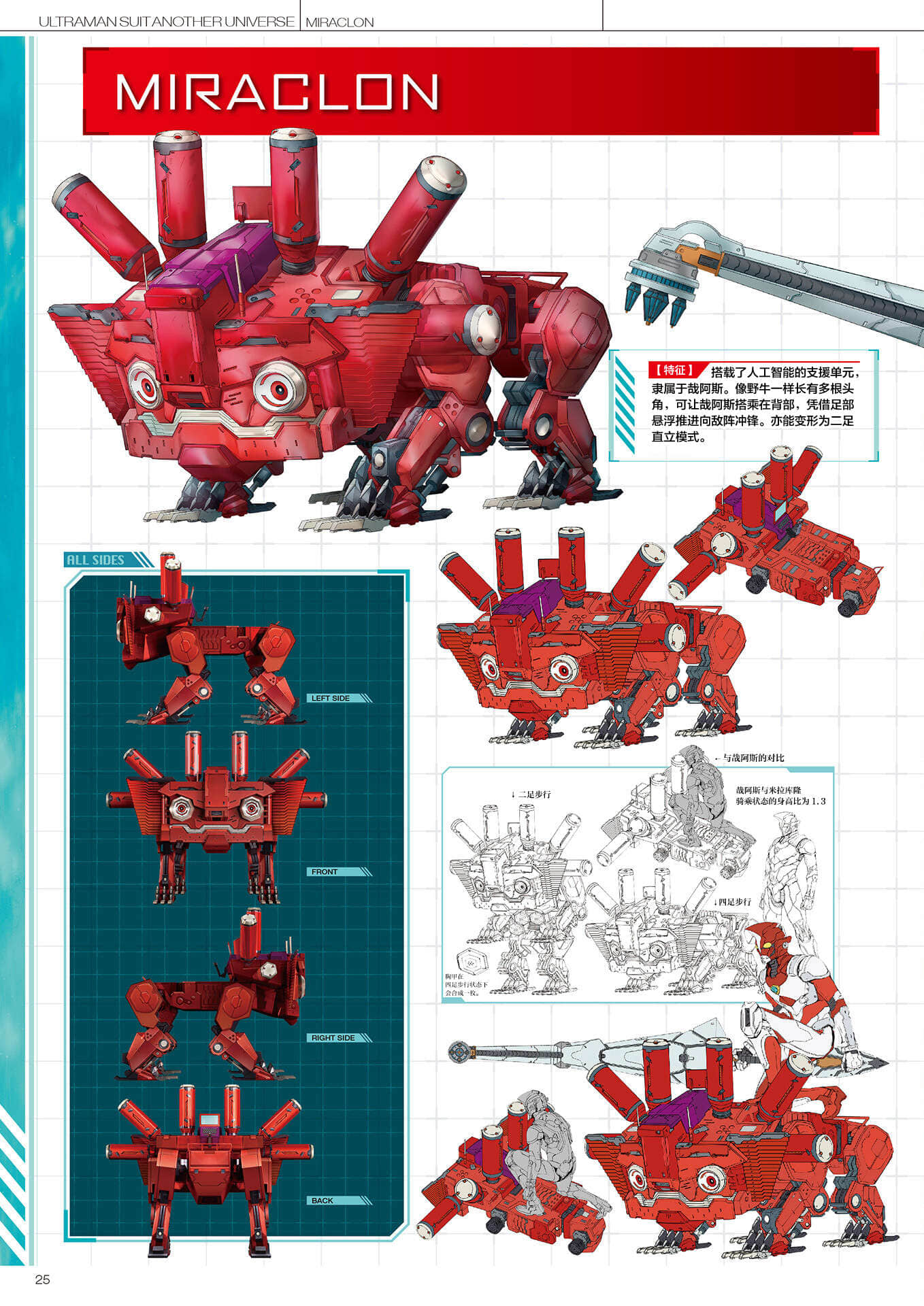 《ULTRAMAN SUIT ANOTHER UNIVERSE》4 MANIACS 机动奥特曼装甲＆宇宙人介绍插图（13）