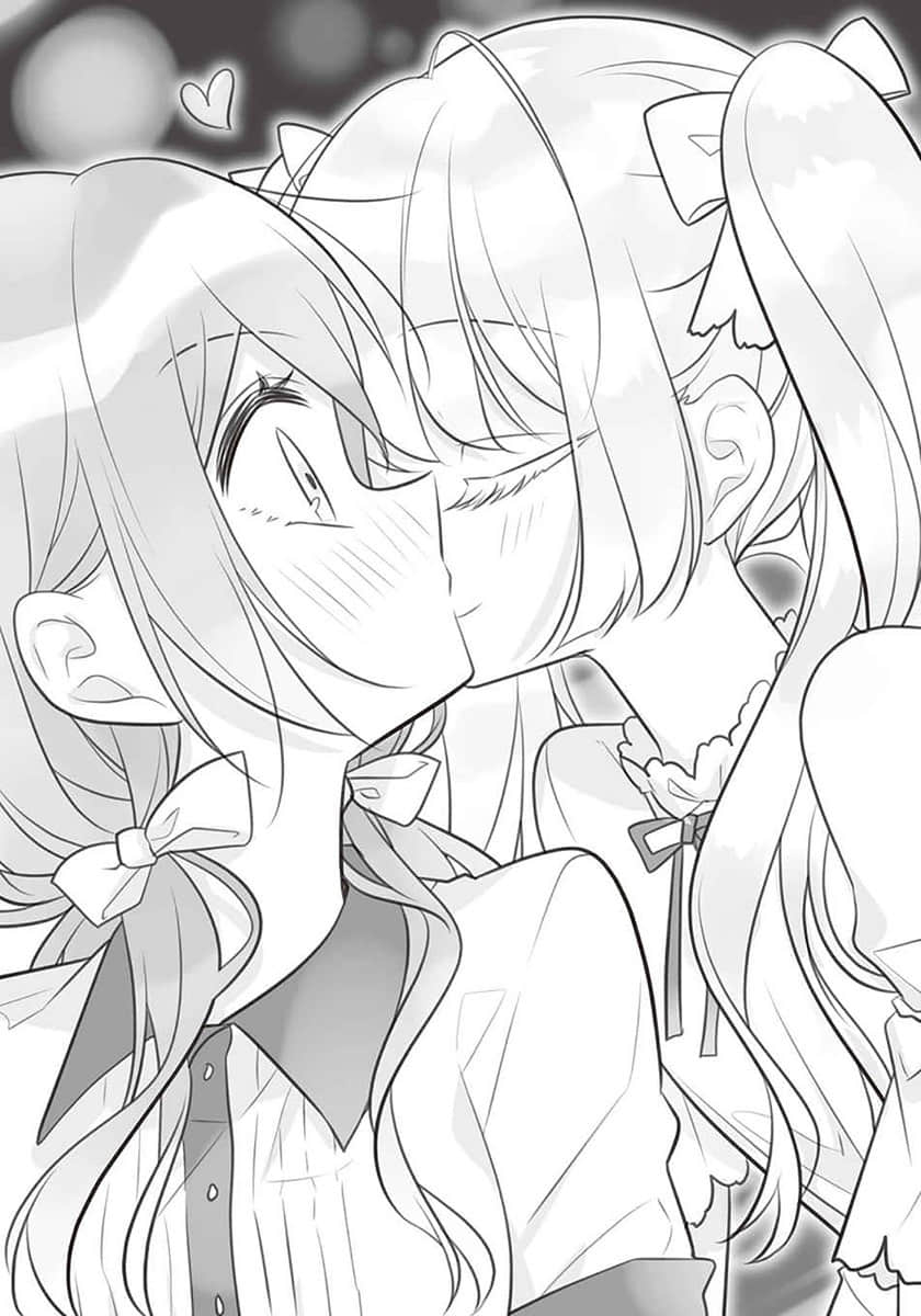 让声称女性之间不可能的女孩，在百日内彻底沦陷的百合故事。小说插图（5）
