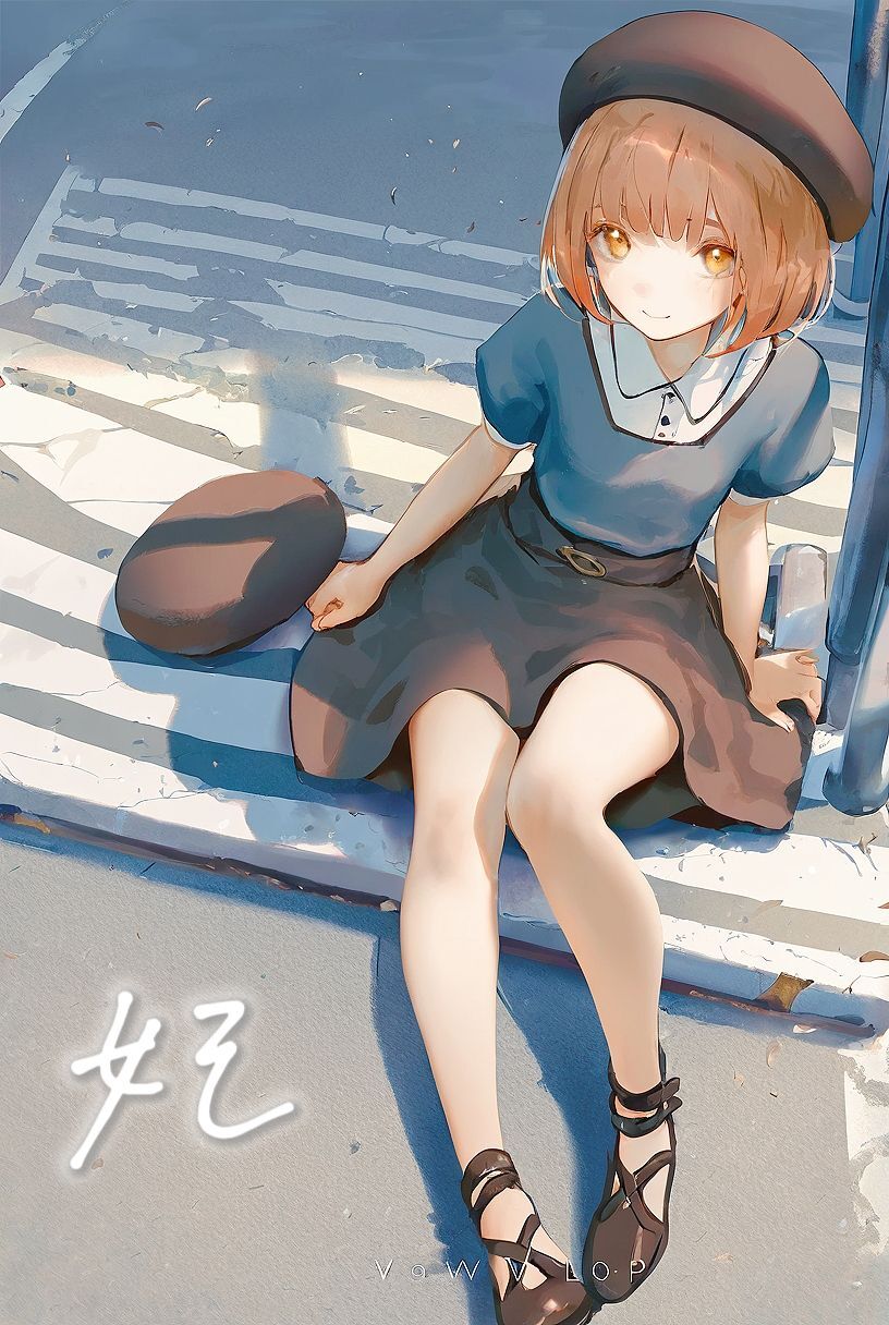 《LuoT模特的二三事》3 封面插画插图（3）