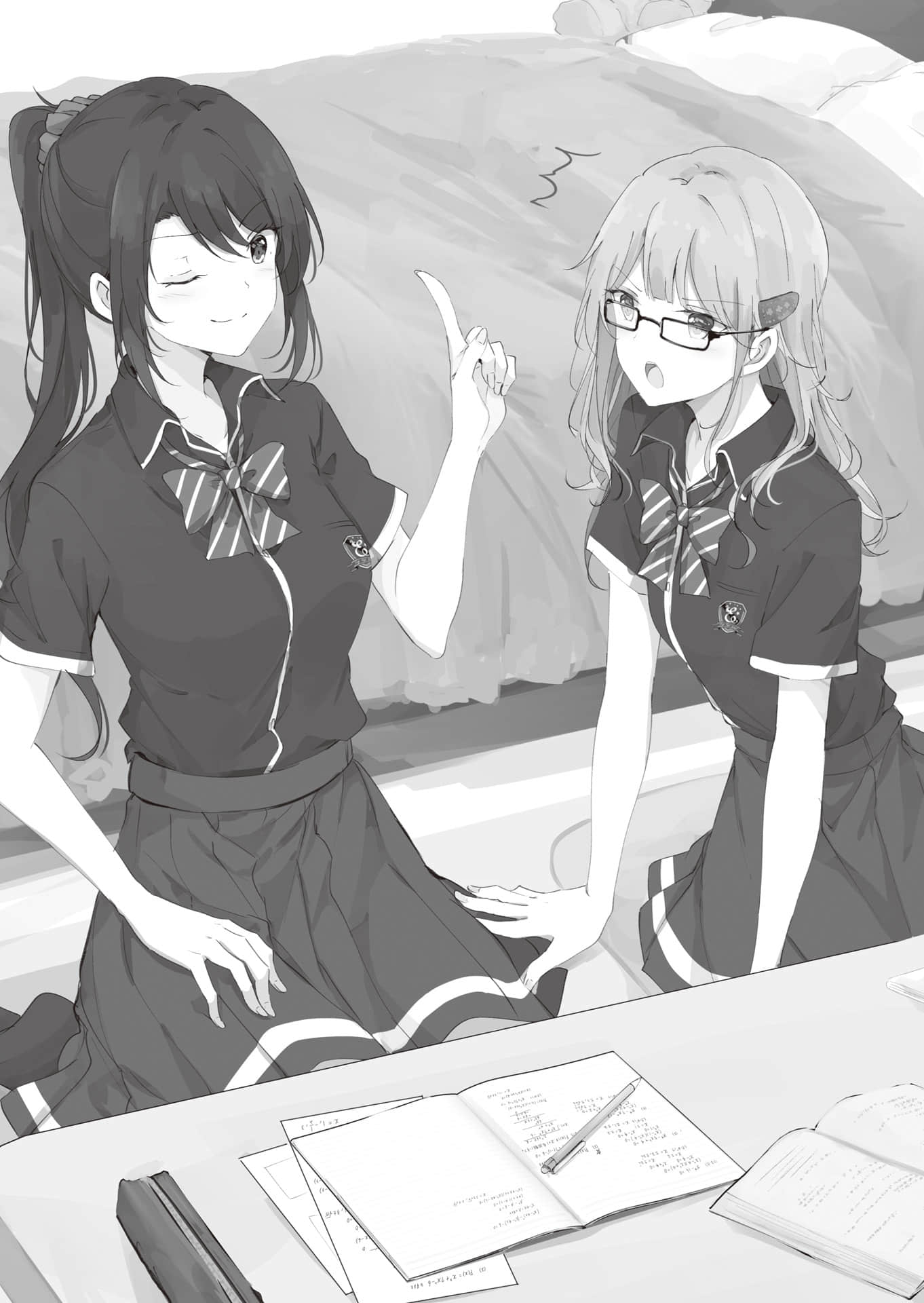 被夹在百合之间的我，顺势劈腿了小说插图（26）