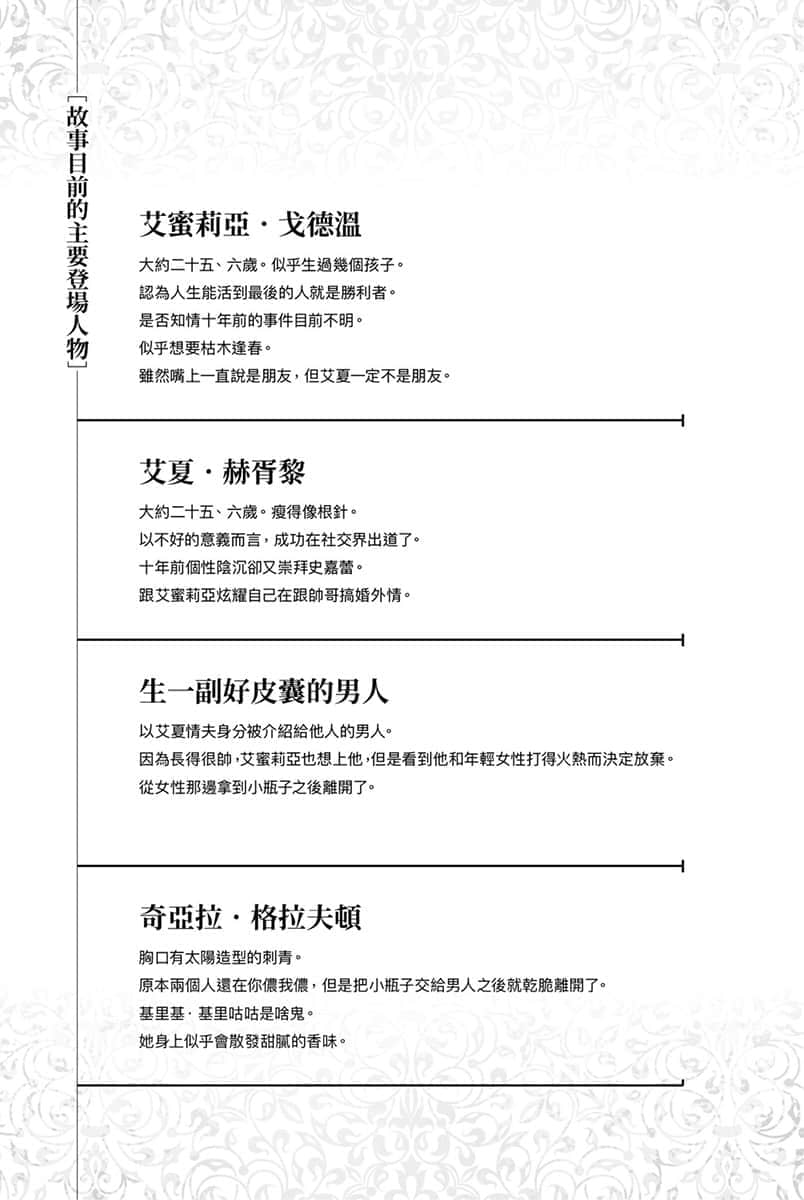 《厄里斯的圣杯》1 幕间 艾蜜莉亚•戈德温插图（1）