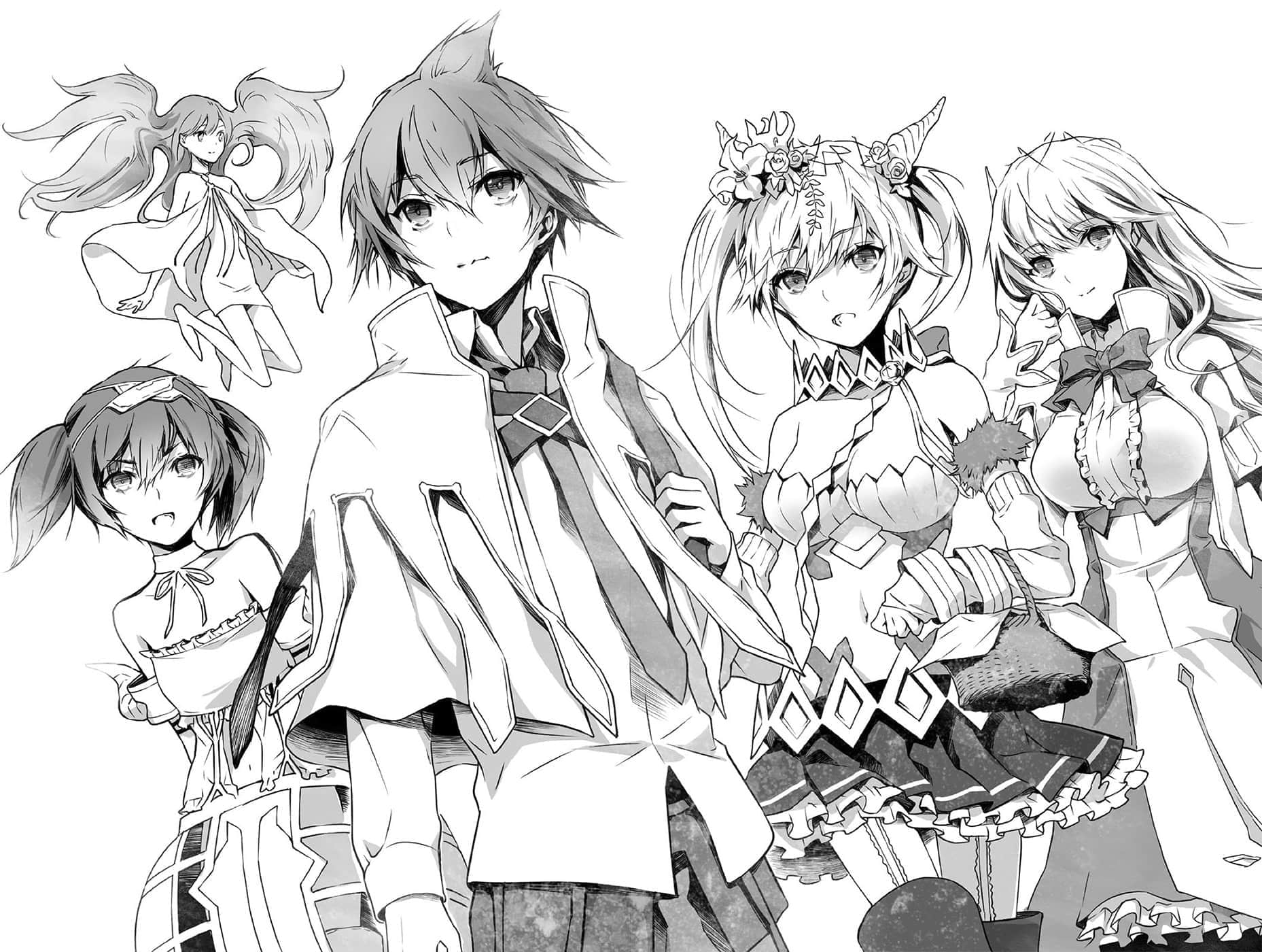 《世界末日的世界录》10 再临的英勇 Epilogue 后会有期…… ─少年骑士与三名少N的故事─插图(1)