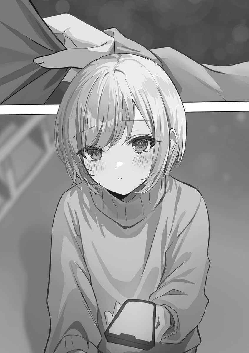 《被坐在后面的辣妹喜欢上，我快要没辙了。》1 11月9日 第一个朋友很令人不知所措呢。插图（1）