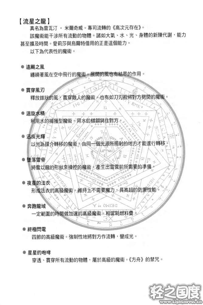 《RIGHT×LIGHT》8 飘落的雪花与仰望红月的夜鸟 结尾附录 RXL魔术用语辞典Ver．01插图（1）