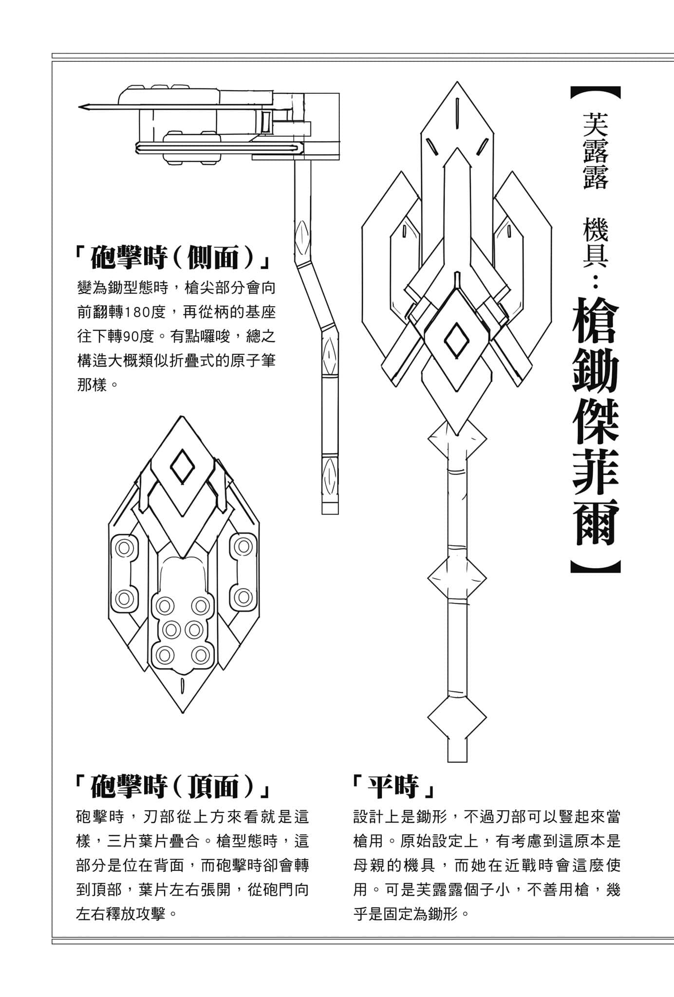 《OBSTACLE Series 激战的魔女之夜》3 卷末设定资料集插图（2）