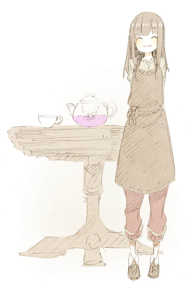 《魔法使的香草茶》1 插圖（3）