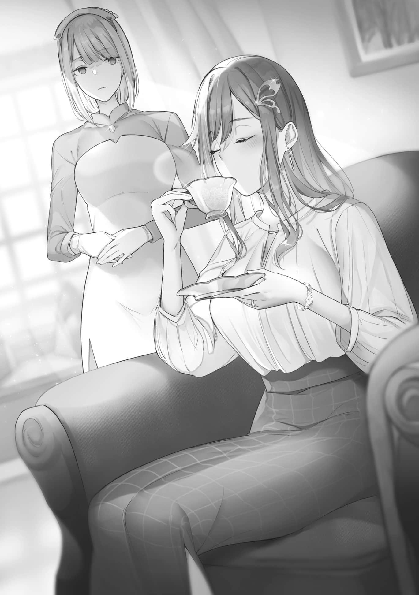 《與前女友令人焦灼不已的僞裝結婚》1 第三章 兩人酒席插圖（1）