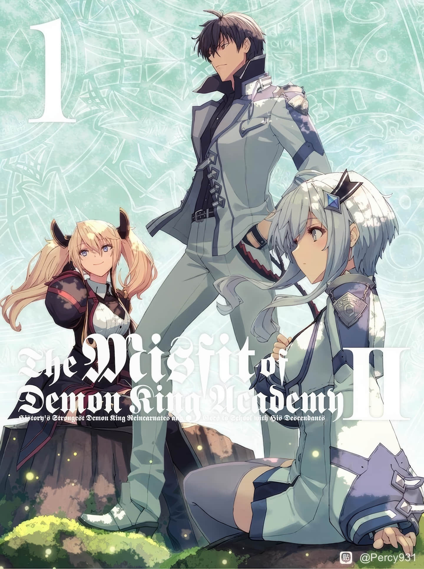 《魔王学院的不适任者 ～史上最强的魔王始祖，转生就读子孙们的学校～》第二季动画BD特典小说 BD1插图（1）