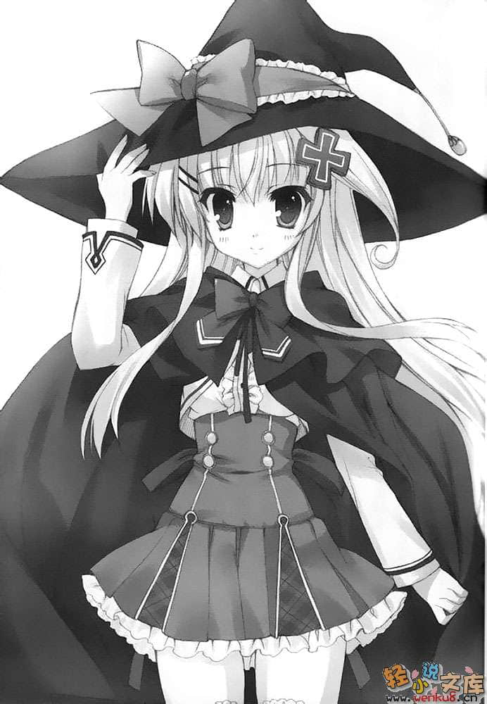 神圣魔法师漆黑的漆原小姐小说插图（15）