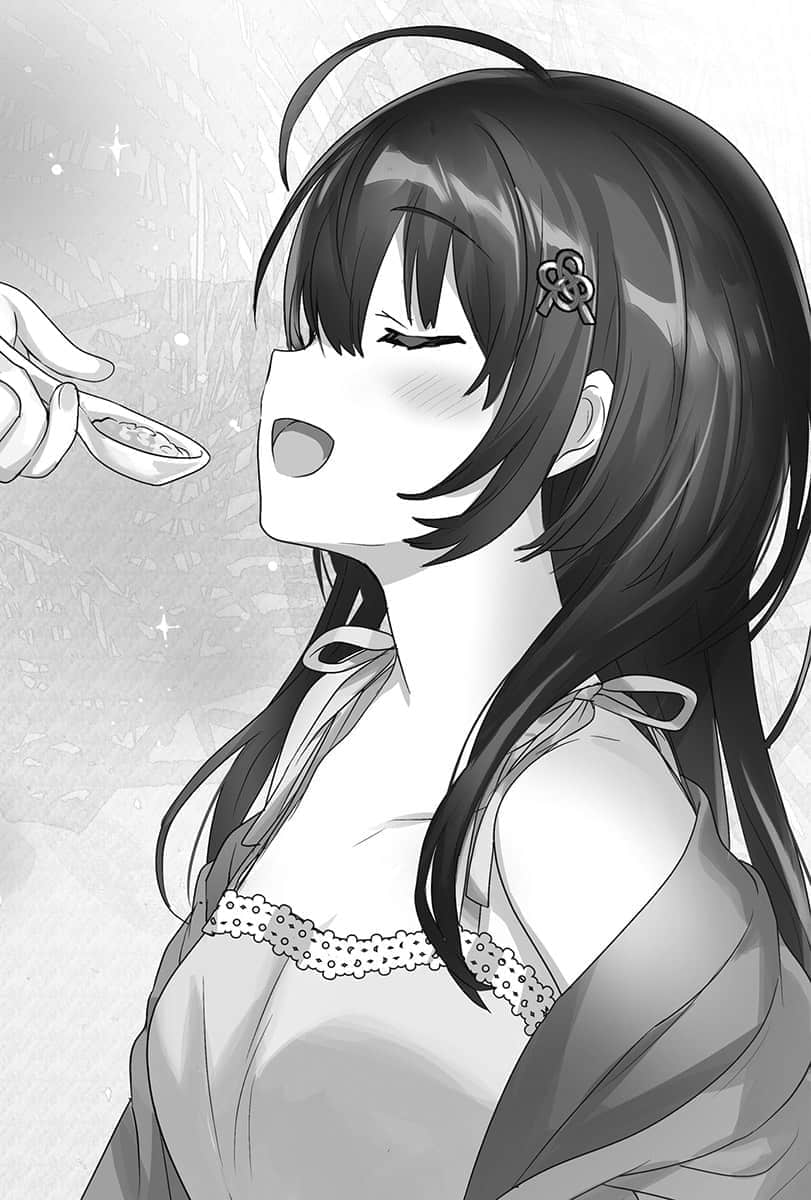 【好消息】我的不起眼未婚妻在家有够可爱。小说插图（10）