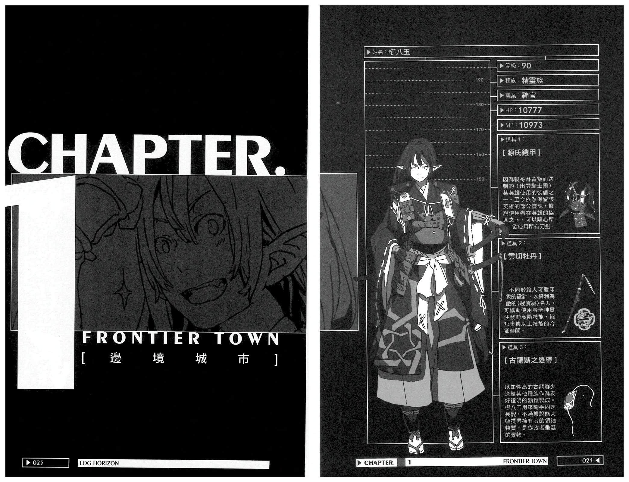 《记录的地平线》外传 栉八玉,奋斗!! CHAPTER.1 边境城市插图(1)