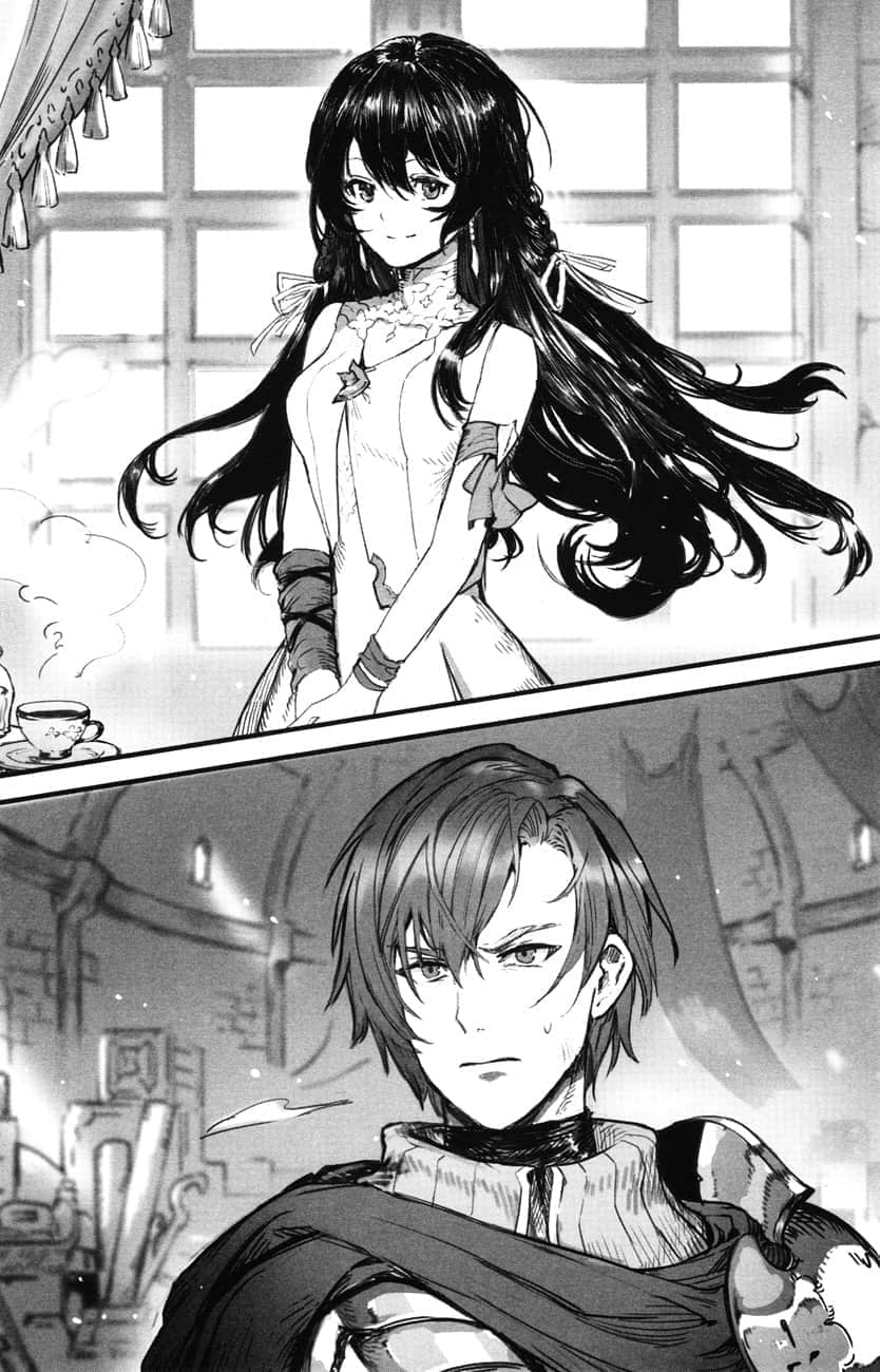 《Unnamed Memory 无名记忆》1 苍月魔女与受诅咒之王 1. 诅咒话语及苍蓝之塔插图（1）