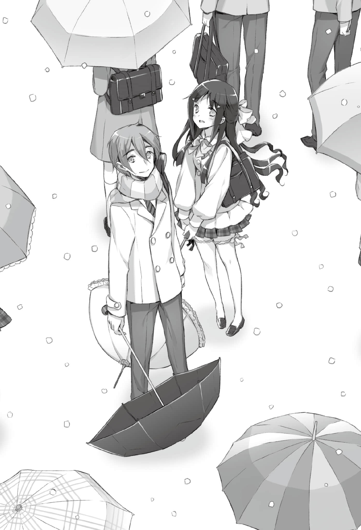《其中一个是妹妹！》9 第1章 在白雪纷飞中的妹妹插图（1）