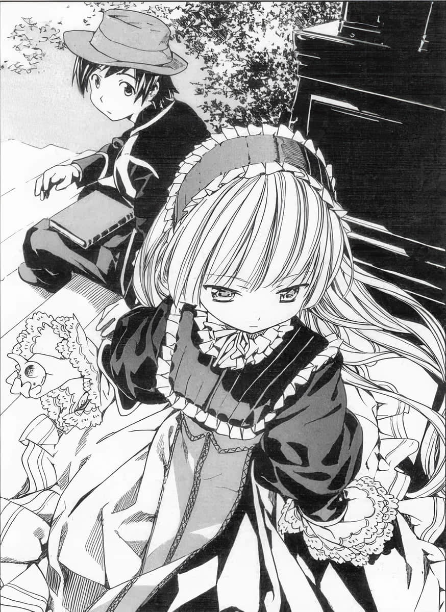 《GOSICK》GOSICKs 1 伴隨春天而來的死神 第三章 廢棄倉庫裏有米莉·馬露的幽靈插圖（1）