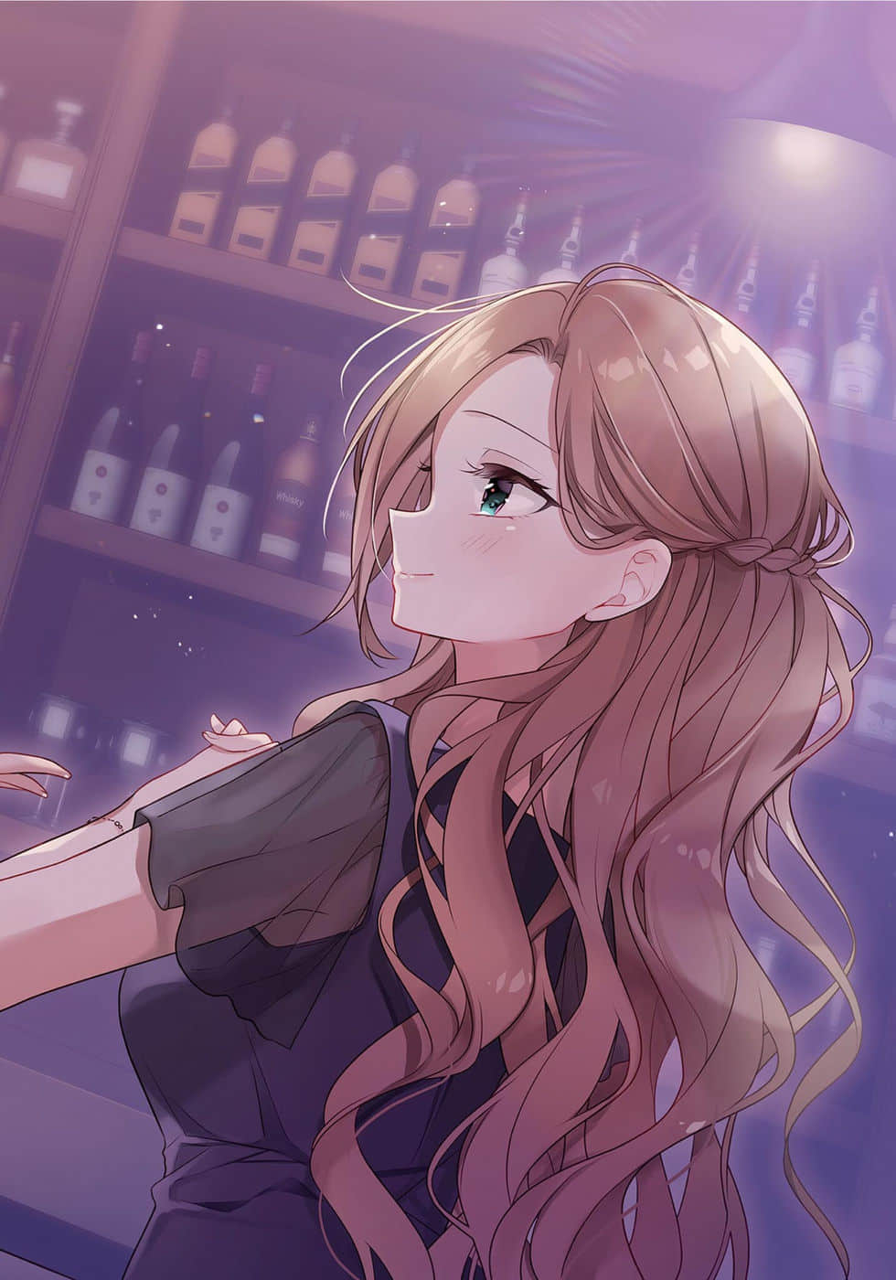 讓聲稱女性之間不可能的女孩，在百日內徹底淪陷的百合故事。小說插圖（68）