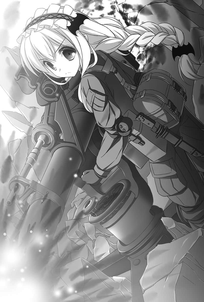 《軍武宅轉生魔法世界，靠現代武器開軍隊後宮!?》9 插圖（14）
