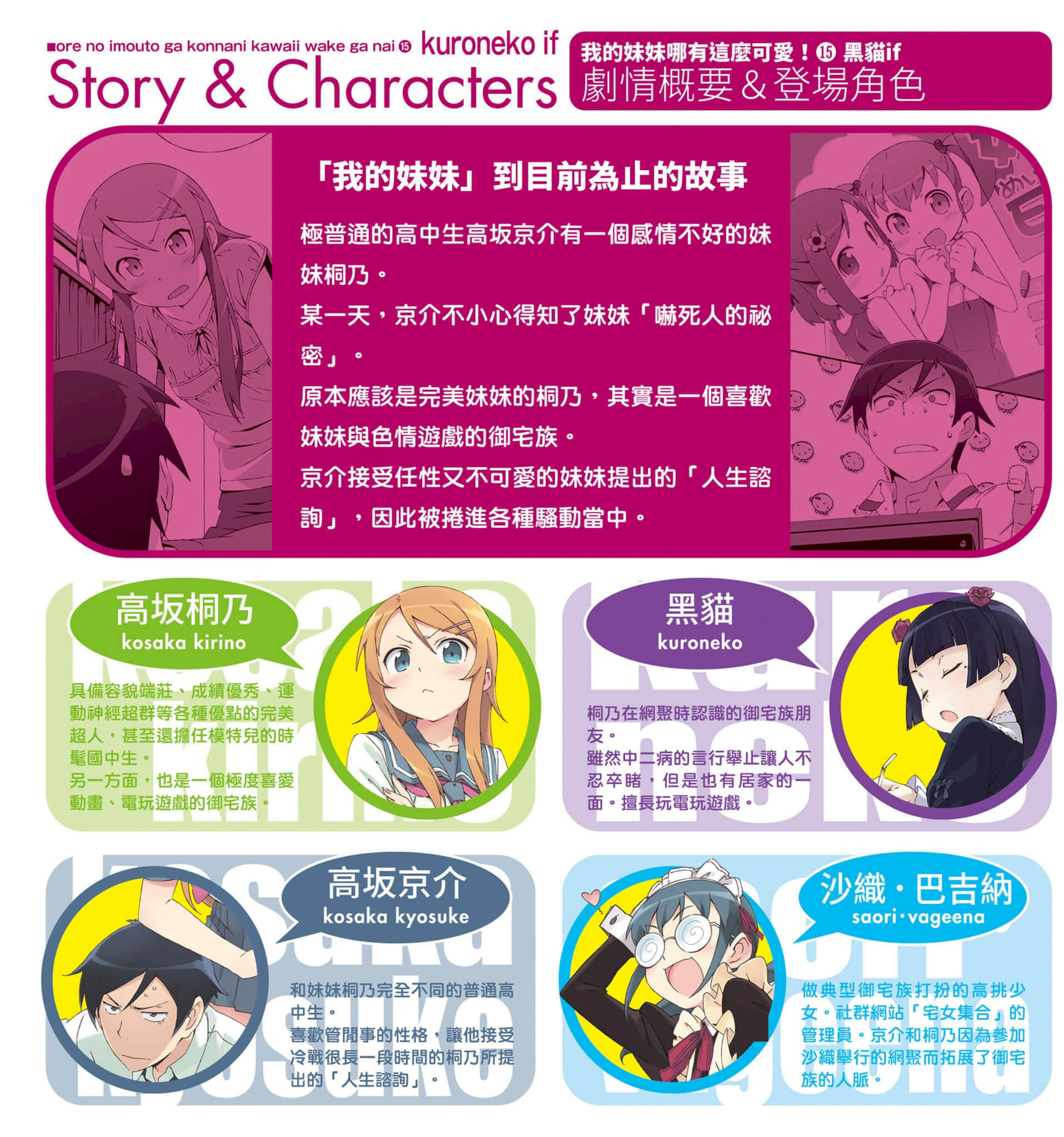 《我的妹妹哪有这么可爱！》15 黑猫if〈上〉 插图（4）
