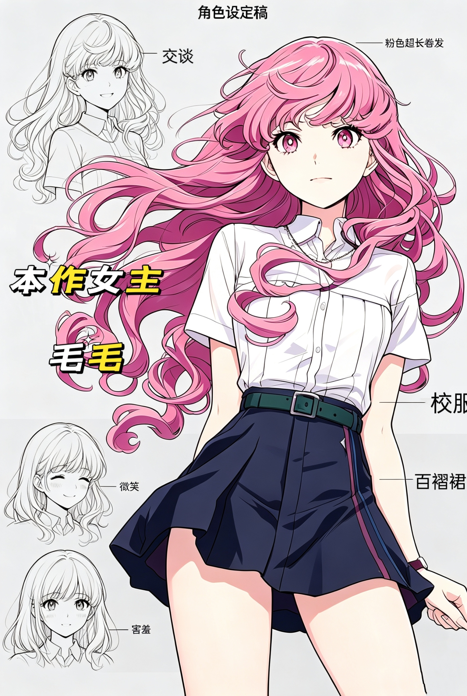 《我喜欢的她不是青梅竹马》2.5 封面插画插图（3）