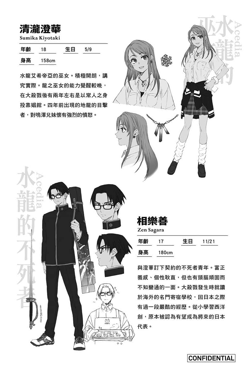 《虛位王權》3 All Hell Breaks Loose 人物檔案和設定插圖（2）