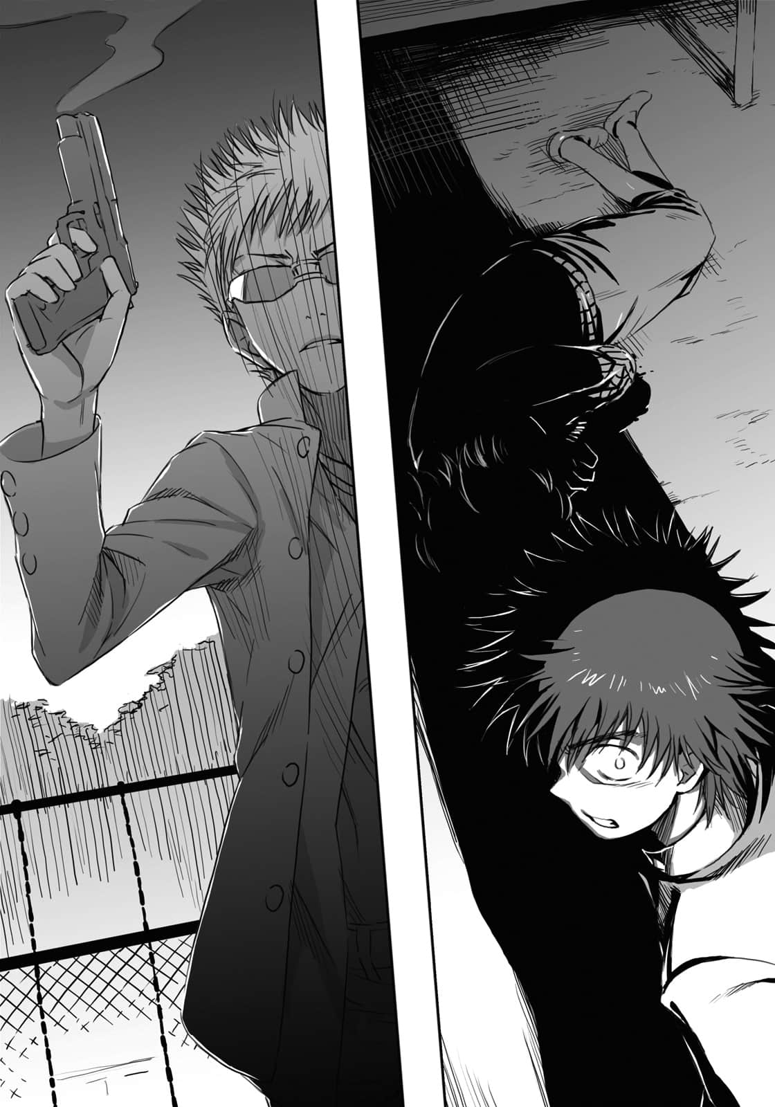 《魔法禁书目录》14 第二章 决定的导火线 Muzzle_of_a_Gun.插图（1）