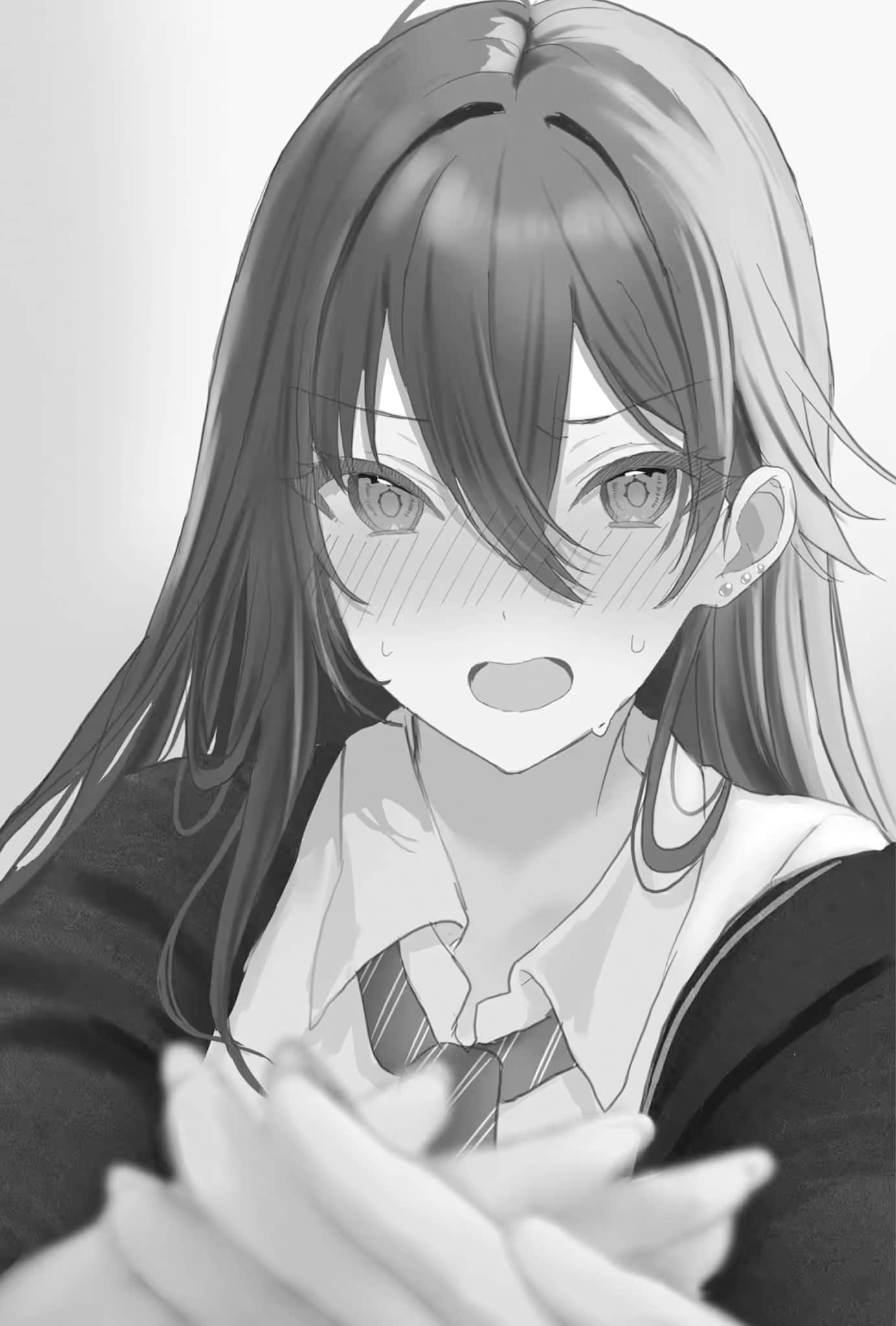 邻座的不良少女清水同学染黑了头发小说插图（13）
