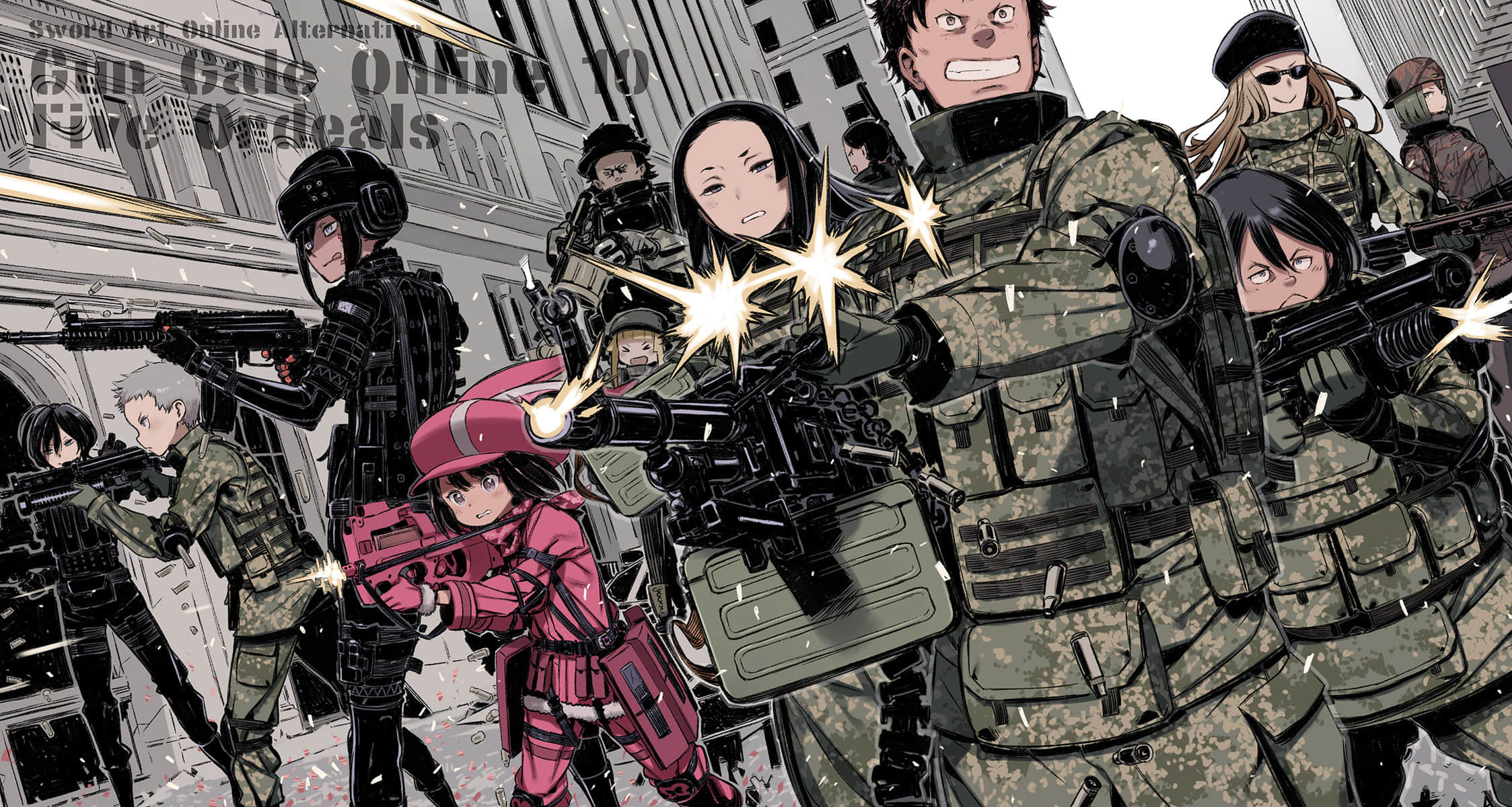 《刀劍神域外傳 Gun Gale Online》10 Five Ordeals 插圖（3）