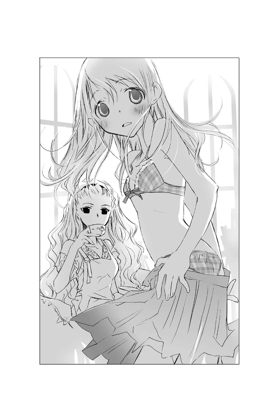 《文学少女》外传一 见习生的初恋 第三章 画室里的公主~「文学少N」的肖像插图(1)