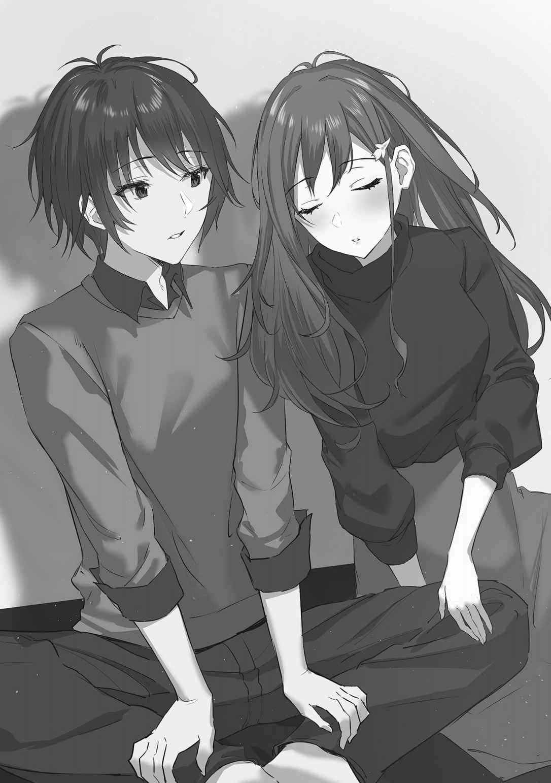 对孤僻又冷淡的女孩子说教以后，她变得超黏我的小说插图（8）
