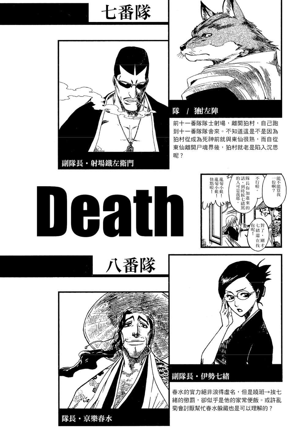 《BLEACH 死神》2 THE HONEY DISH RHAPSODY 登場人物解析插圖（7）