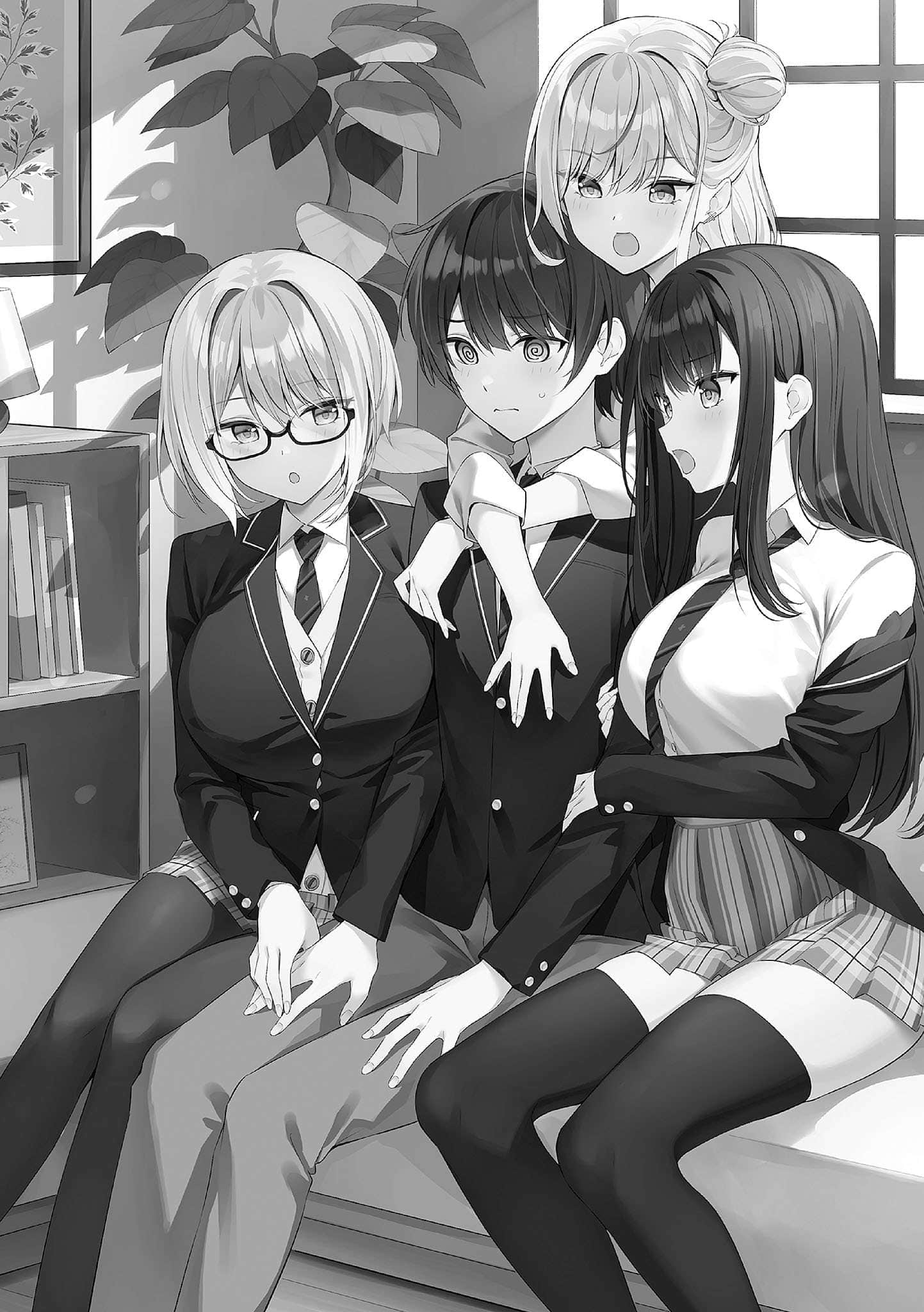《成爲校園三大美女的小白臉》1 插圖（19）