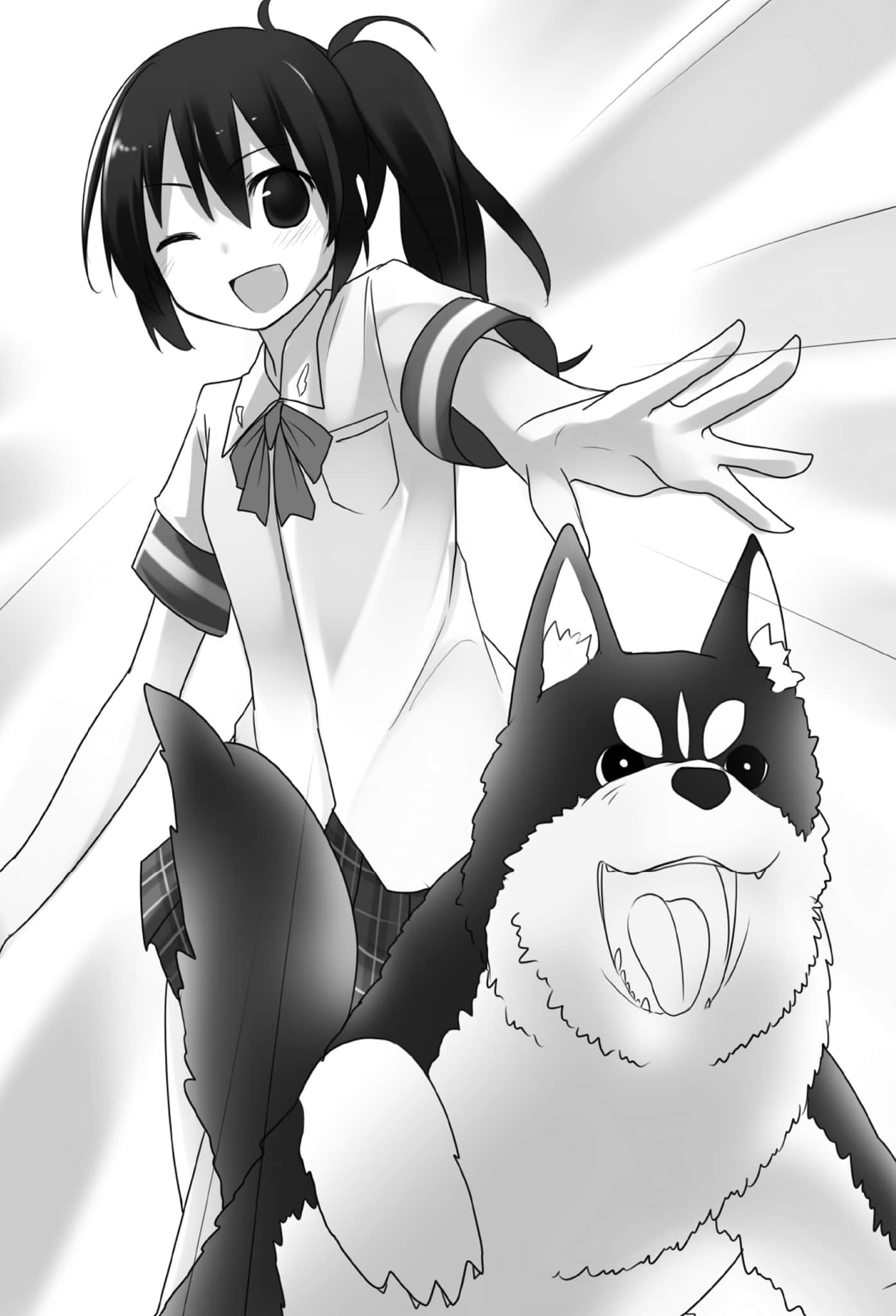 前略。我与猫和天使同居小说插图（22）