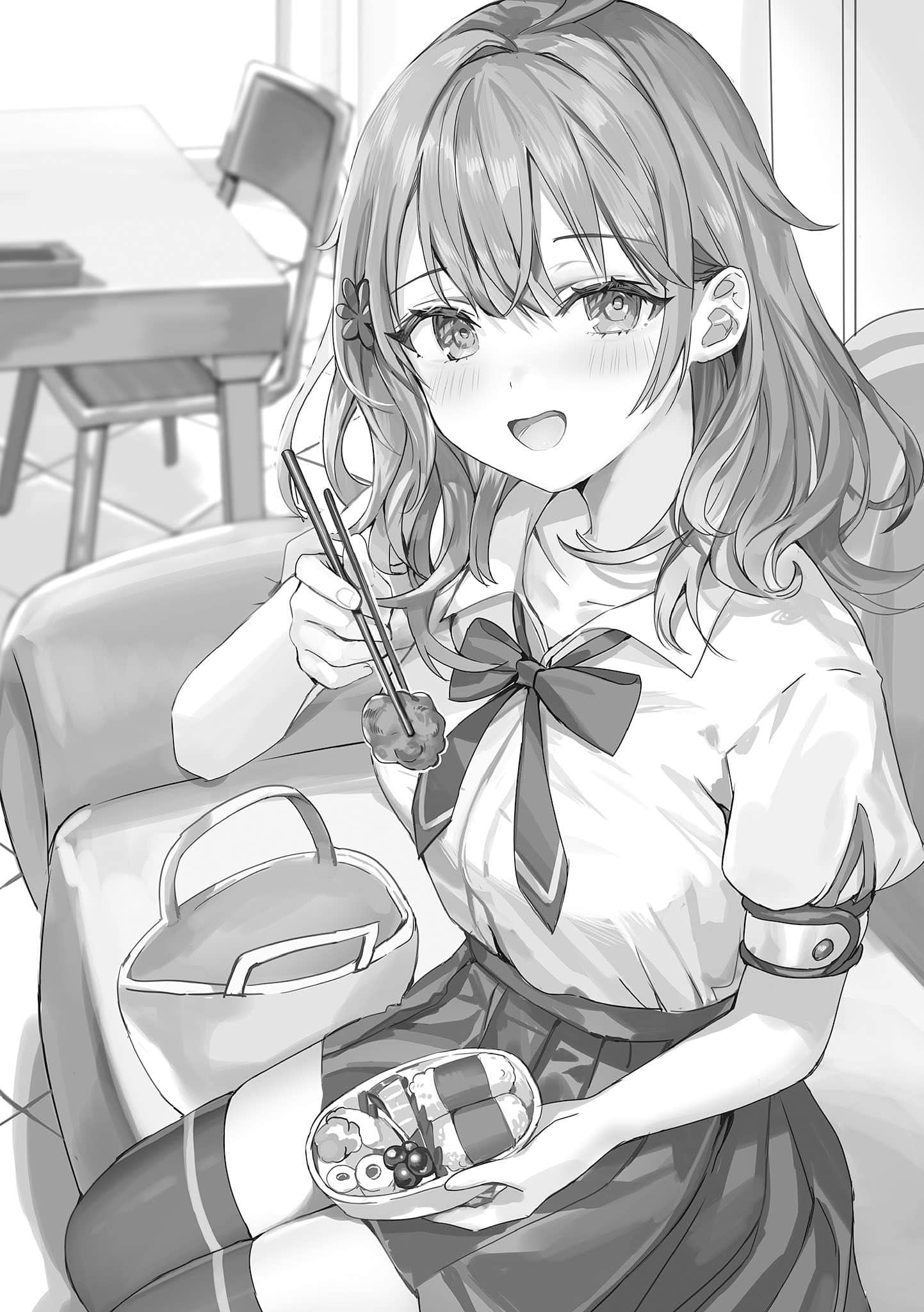 《不时轻声地以俄语遮羞的邻座艾莉同学》7 插图（8）